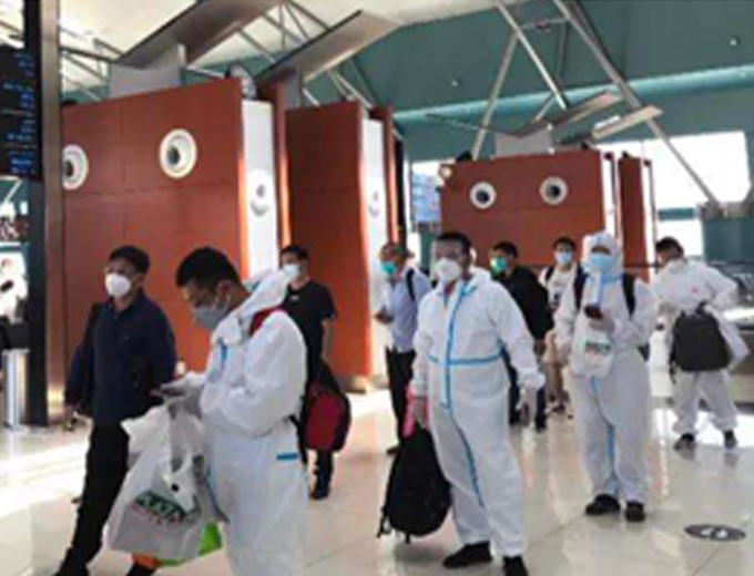 機場非接觸核驗